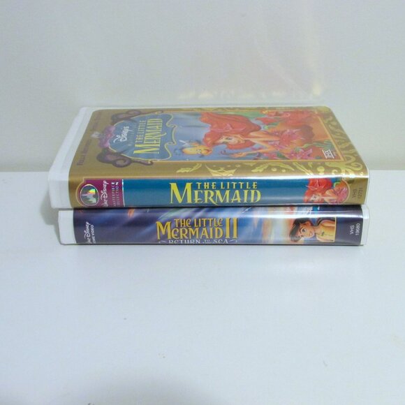 VHS Tapes - The Little Mermaid 1 & 2 - Picture 4 of 6